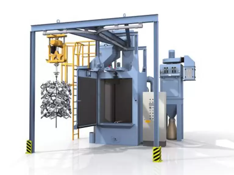 hanger type shot blasting machine
